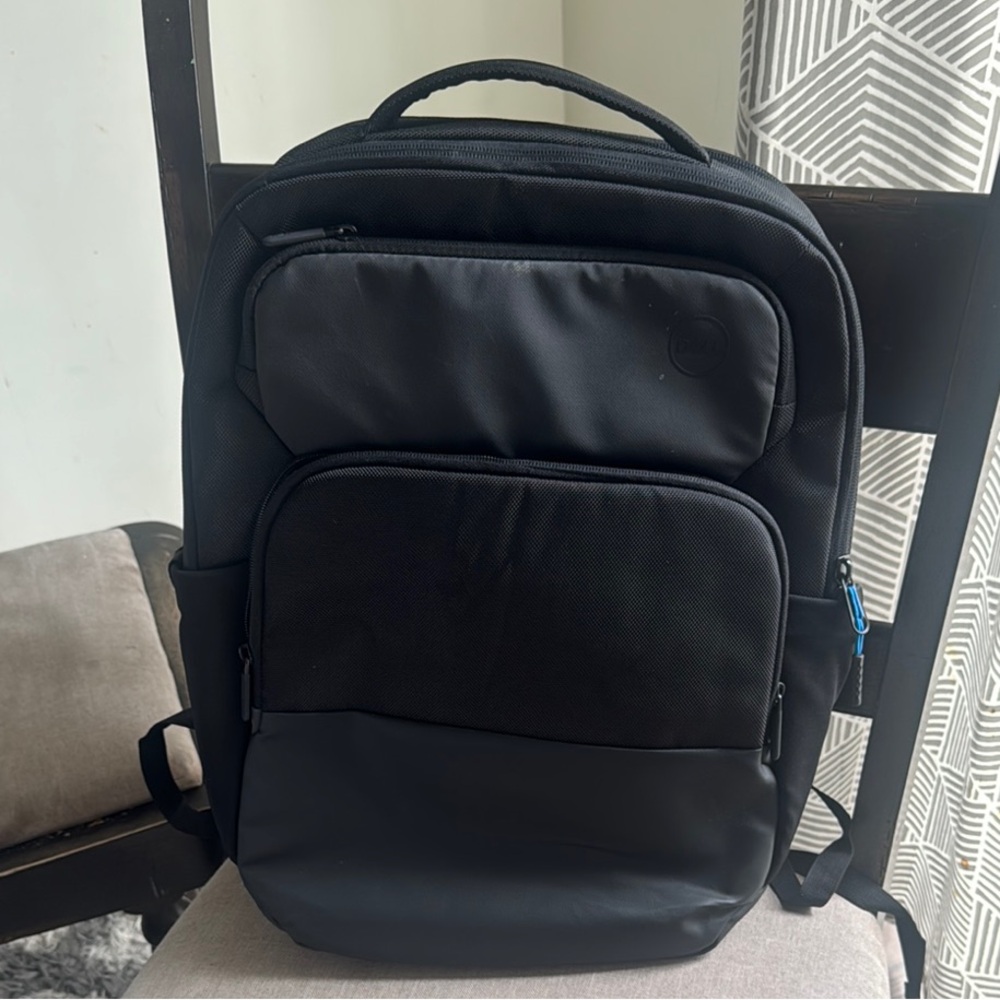 Dell Black and Gray Men's Backpack